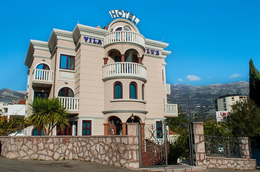 Hotel Vila Lux Budva Zewnętrze zdjęcie